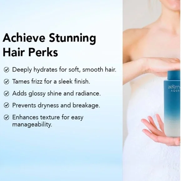 Aeterna Aqua Hydrating Anti-Frizz Conditioner #LA5 - Picture 5 of 9